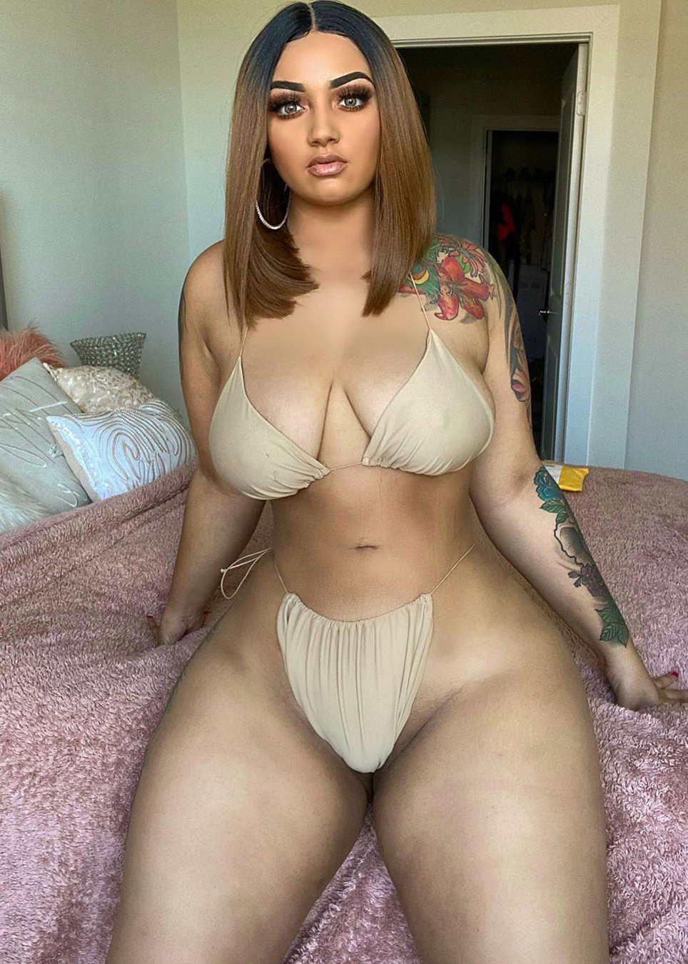 Bunnie the body nude